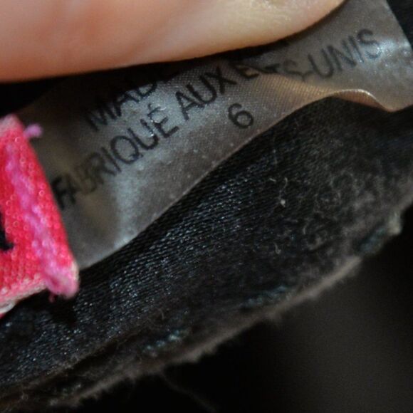 Alice + Olivia Silk Blend Tapered Leg Black Trousers Sz 6 - Picture 5 of 9